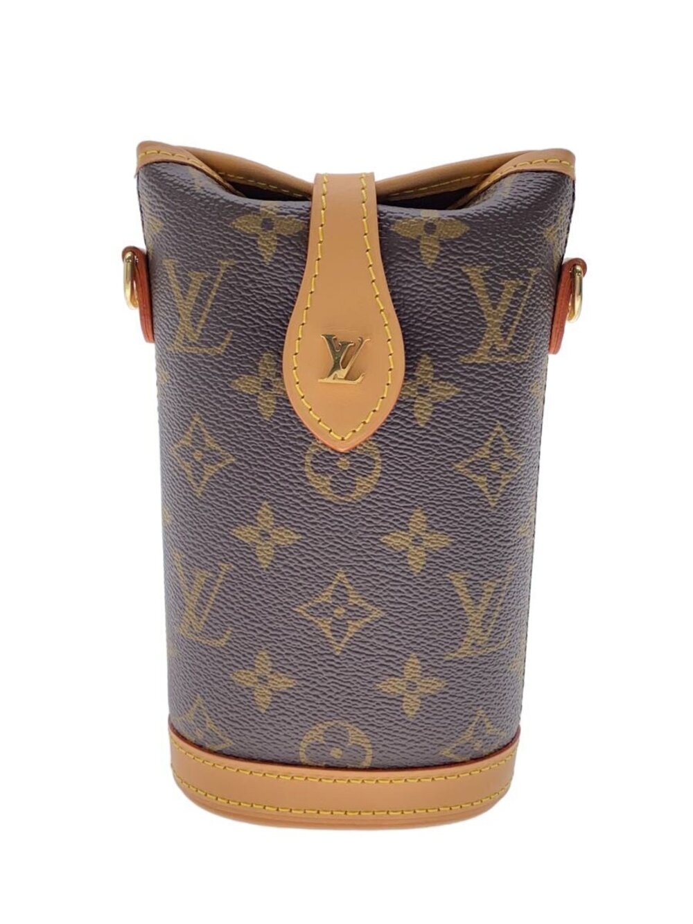 LOUIS VUITTON Duffle Bag Monogram Shoulder Brown